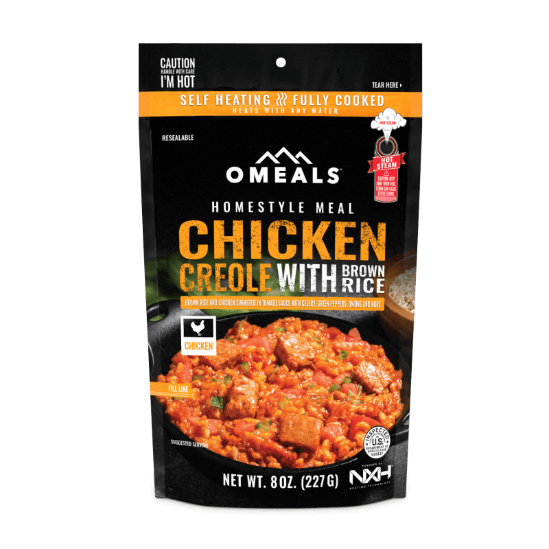 Omeals Chicken Creole Mockups 2020 Front