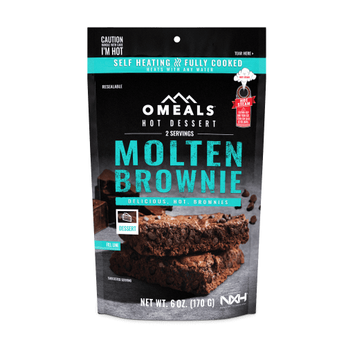 Omeals Molten Brownie Mockups 2020 Front