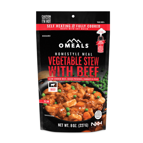 Omeals Vegetable Beef Mockups 2020 Front