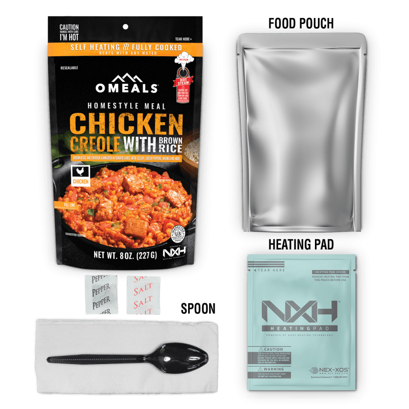 omeals Chicken Creole components 2020