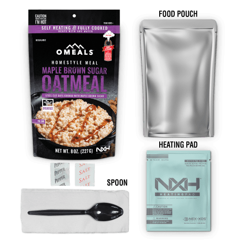 omeals Oatmeal Brown Sugar components 2020