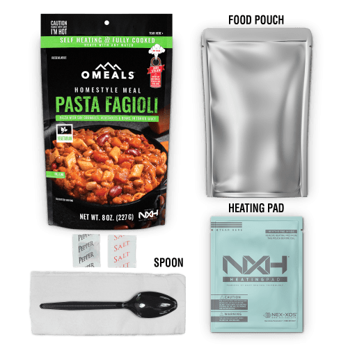 omeals Pasta Fagioli components 2020