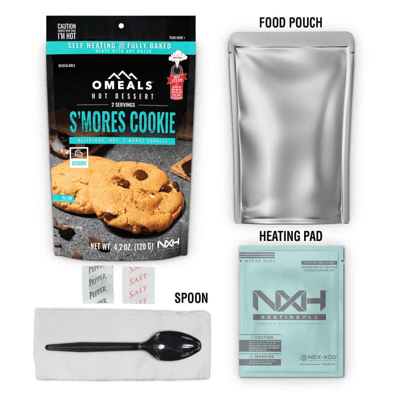 omeals Smores Cookie components 2020