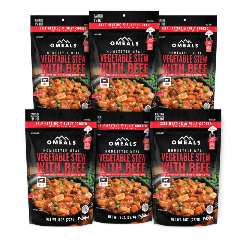 omeals 6pk Beef Stew 1