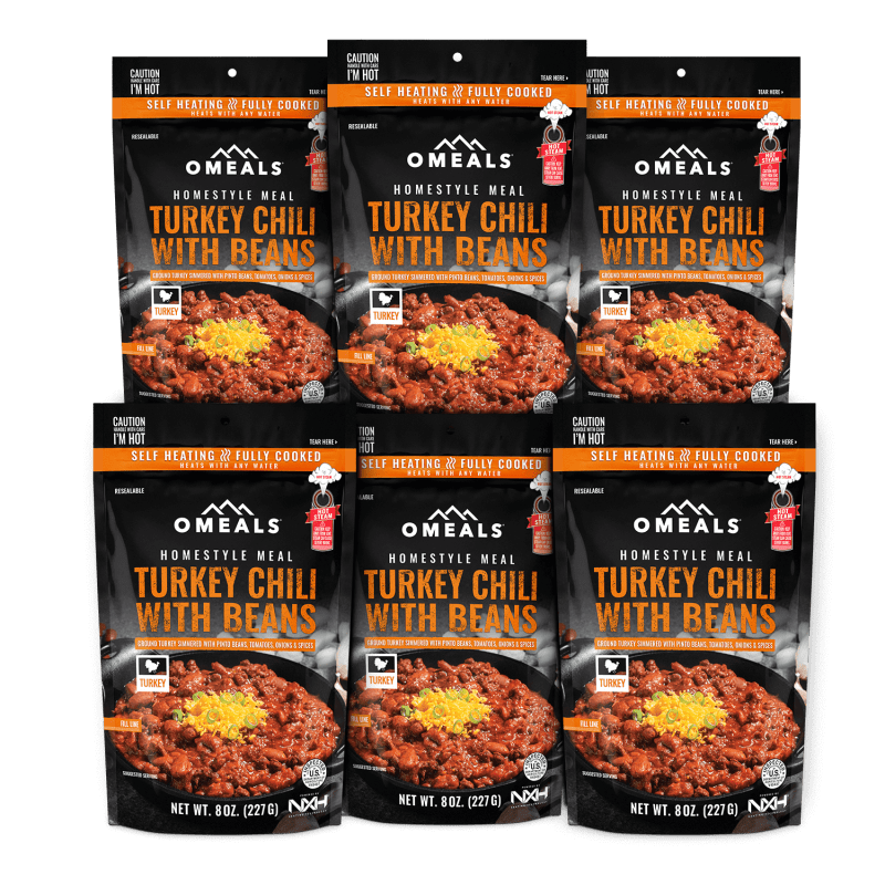 omeals 6pk Turkey Chili 1